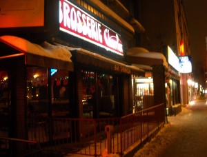 Brasserie Cherrier outside