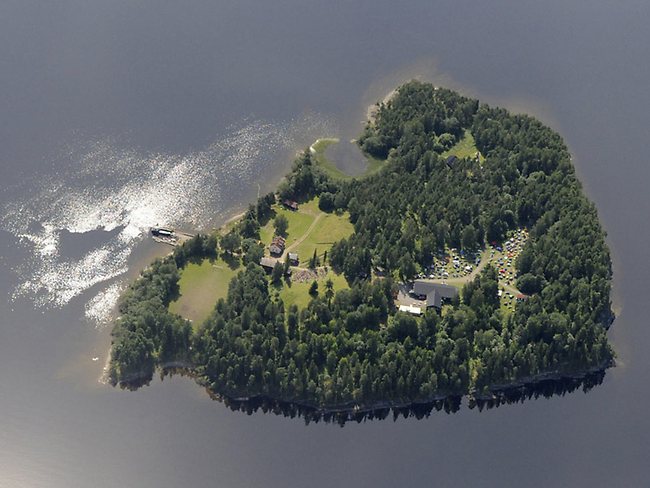 Utoya Island in Norway, at least 86 dead, mostly teenagers.
