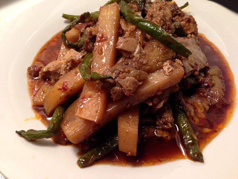 Vegetarian dish from Cuisine Szechuan
