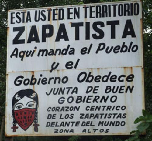 zapatista sign