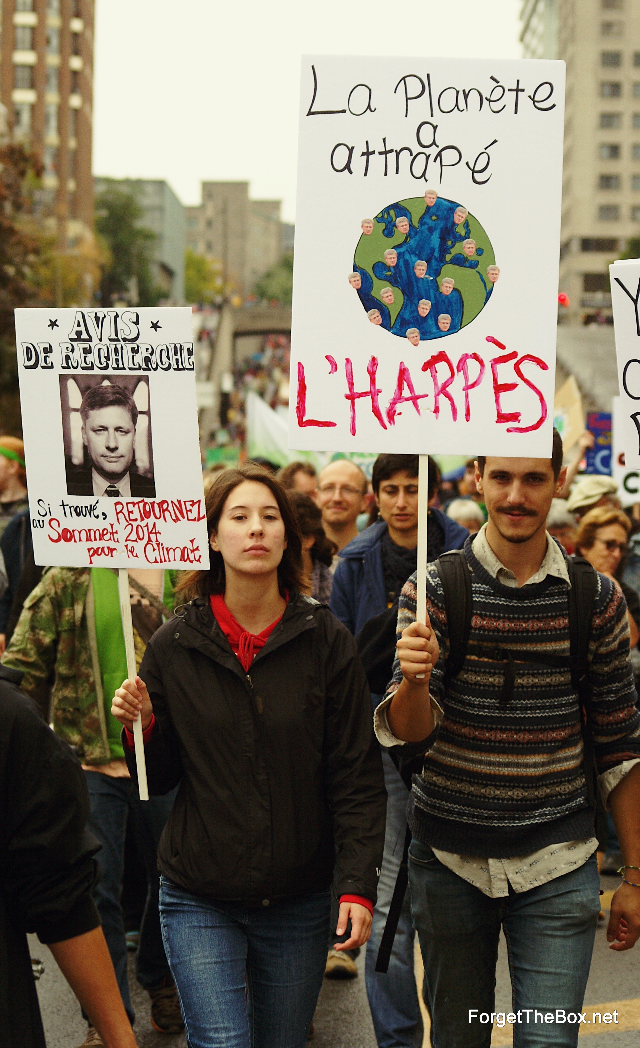 Climate Change March Montreal 