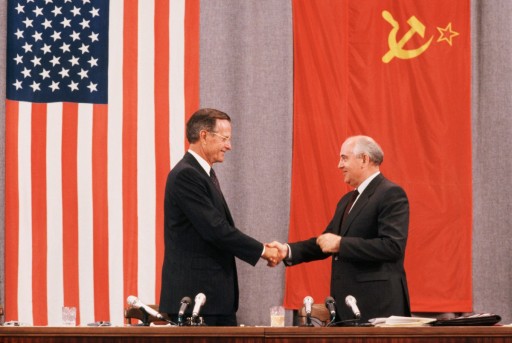 President Bush and President Gorbachev