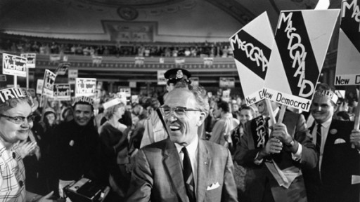 tommy douglas shaking hands