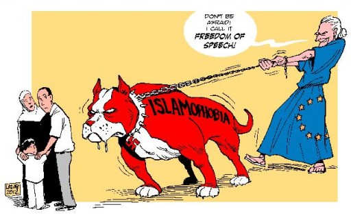 islamophobia cartoon