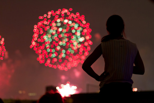 Fireworks Canada Day
