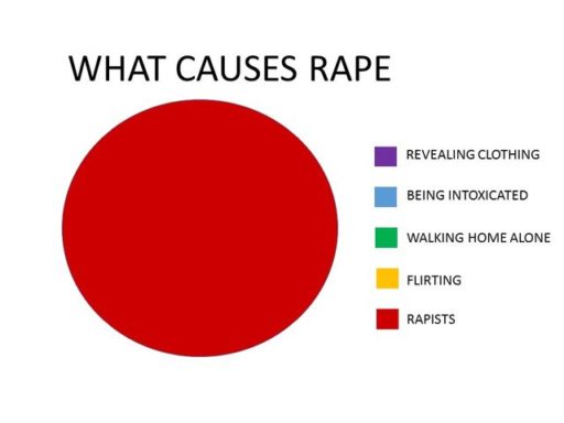 rape pie chart