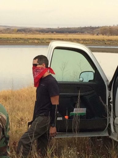 Man identified as an agent provocateur by Tribal Law Enforcement at Standing Rock
